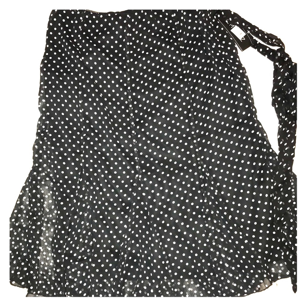 ELEMENTZ BLACK AND WHITE SKIRT